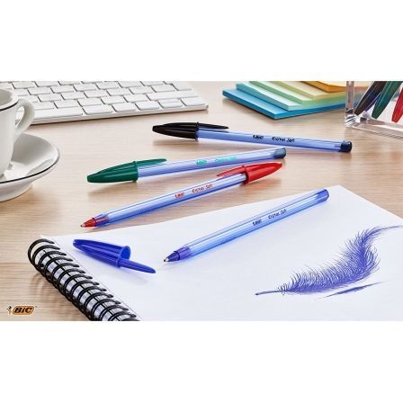 Bic Cristal Soft B50 Negro Caja de 50 Unidades Bic Cristal Soft B50 Negro Caja de 50 Unidades